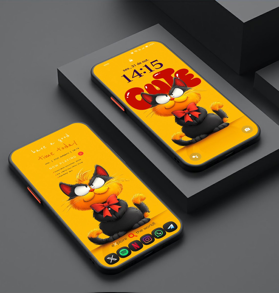 JuanPaulo_04's tweet image. #MinhaTelaInicial ✌️
- Wallverse 
@ThePhoneFuel 
- One UI 8.5 Dark Icons 
@AndroidTools3 
- Canvas Kwgt 
@makescreens 
- Launcher 
@SmartLauncher 
- Template 
@glrvod @nalankang1 @TeboulDavid1 
#Android #Wallpepers #widgets #Icons 
❤️ 🔄 💬