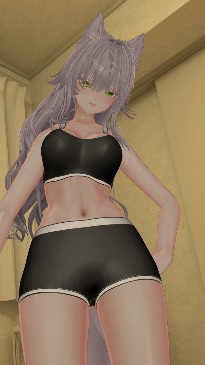 t_TAORU_VRC2's tweet image. タオルミナ
謎のスポーツウェアローアングル
この時間なら大丈夫やろ