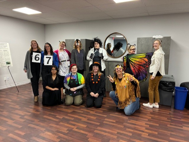WoodviewMHAS's tweet image. 🎃 Halloween at Woodview is always a treat! 👻 One of our favourite days of the year, because we all get to be kids again!   Check out the creative costumes from our awesome teams in Brantford, Hamilton, and Burlington! 🙌 Happy Halloween! 

#WoodviewMHAS #SpooktacularFun