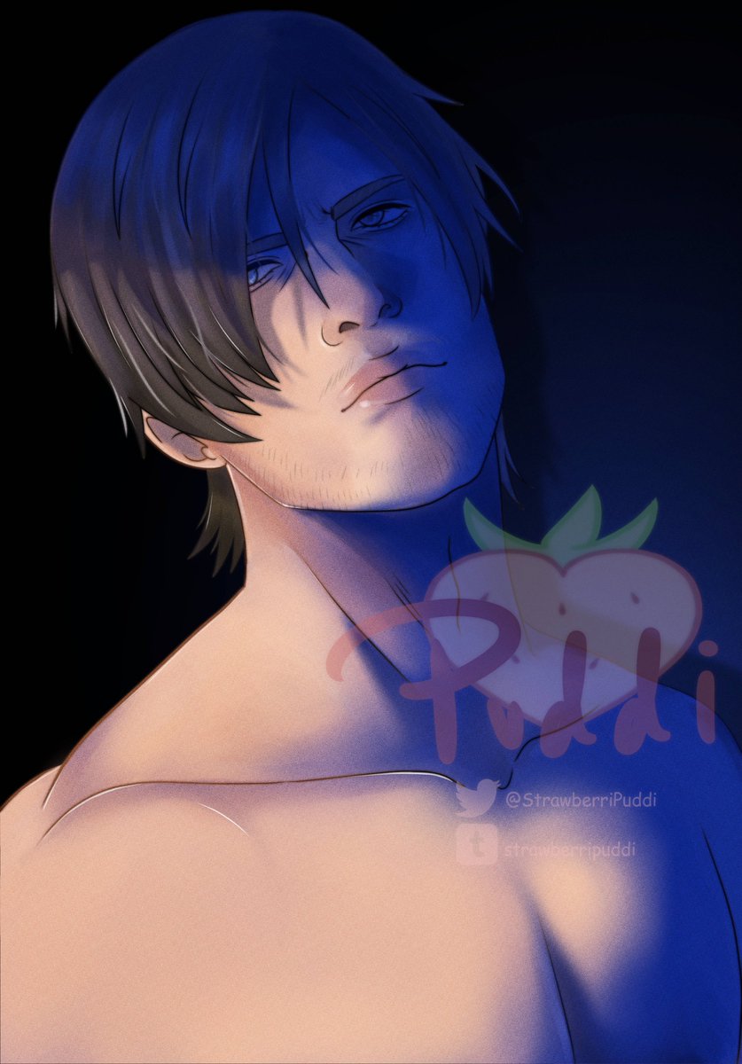 Took me a while to get this right, ty <a href="/sfwmars/">Mars (comms closed)</a> for helping me figure it out 😭#ResidentEvil #LeonKennedy