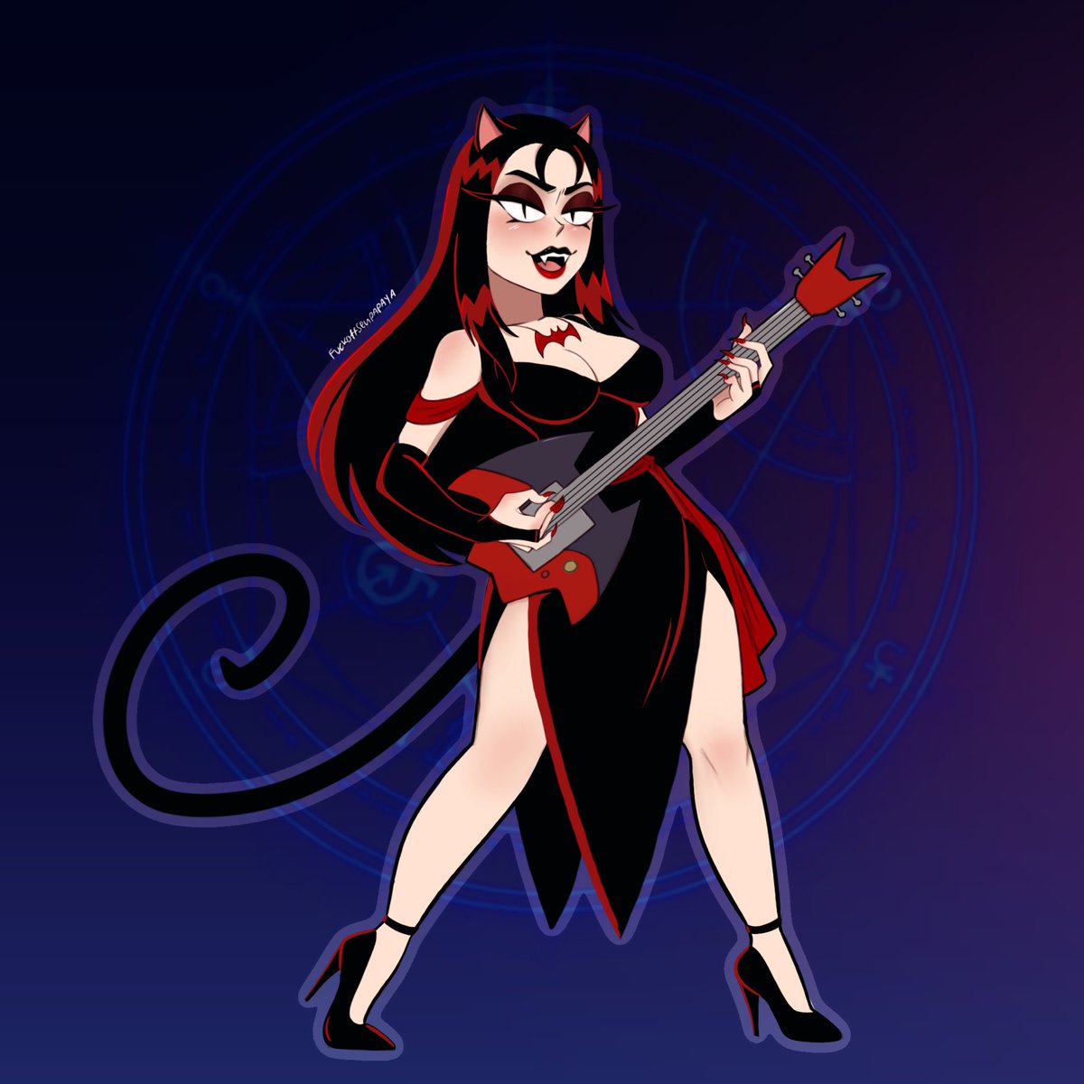 ⠀ ⠀ 𝓢he’s a 𝐇𝐄𝐗 𝐆𝐈𝐑𝐋 , ⋆˙⟡
⠀ ⠀ ⠀ ⠀and she’s gonna put
⠀ ⠀ ⠀ ⠀ ⠀ ⠀ a 𝓼𝓹𝓮𝓵𝓵 on you —— .ᐟ
⠀ ⠀ ⠀ ⠀ ⠀ ⠀ ⠀#𝐡𝐚𝐩𝐩𝐲𝐡𝐚𝐥𝐥𝐨𝐰𝐞𝐞𝐧 🐈‍⬛