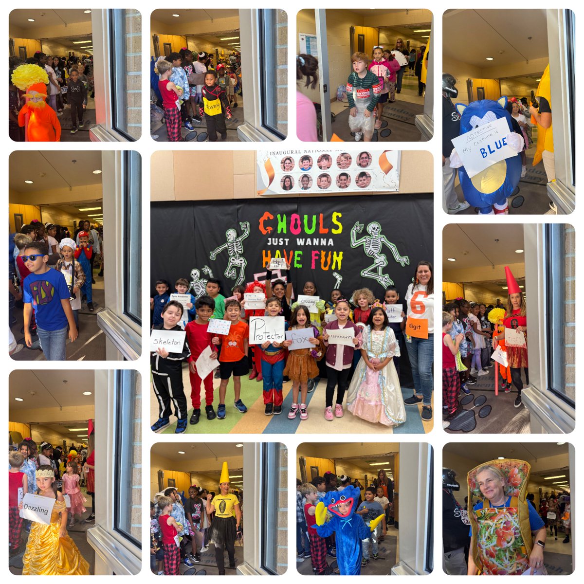 Shenandoah Elementary had an awesome Vocab Parade!! We loved seeing all the creative outfits! Way to go Bobcats! 🧡💙