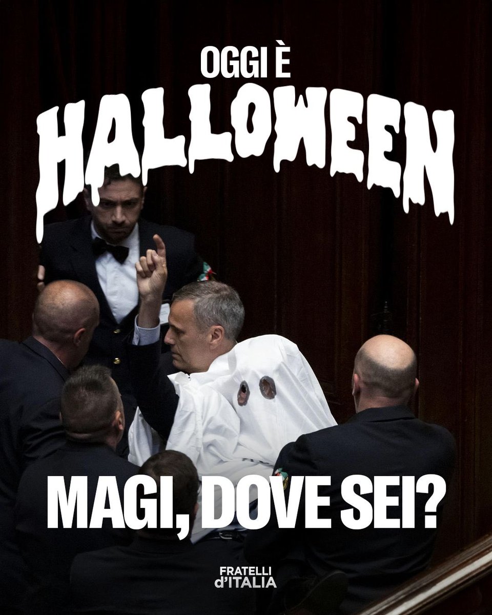 FratellidItalia's tweet photo. Quando serve non si trova mai. https://t.co/XV4eX4Ujwy