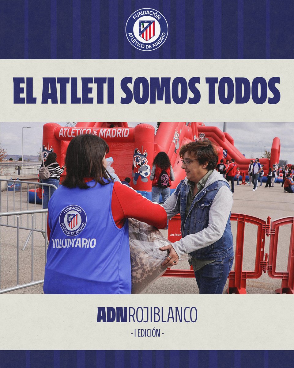 AtletiFundacion's tweet image. El Atleti no solo juega en el césped, también juega en la vida 💯

Estos premios son el reflejo de lo que significa el ADN rojiblanco: ayudar, luchar y soñar juntos ❤🤍

👉 loom.ly/aWi4aoU
