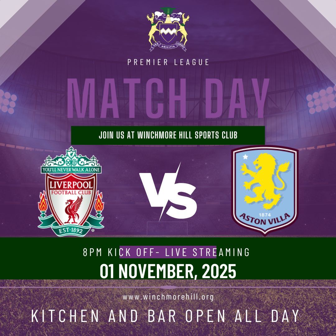 WHSCbar's tweet photo. Live This Weekend at Winchmore Hill Sports Club!
Saturday
Tottenham Hotspur vs Chelsea — 17:30 - Nil Nil Jogs Offer!
Liverpool vs Aston Villa — 20:00
Sunday
West Ham United vs Newcastle United — 14:00
Manchester City vs AFC Bournemouth — 16:30
Monday
Sunderland vs Everton — 20:00 https://t.co/5O0003N4re
