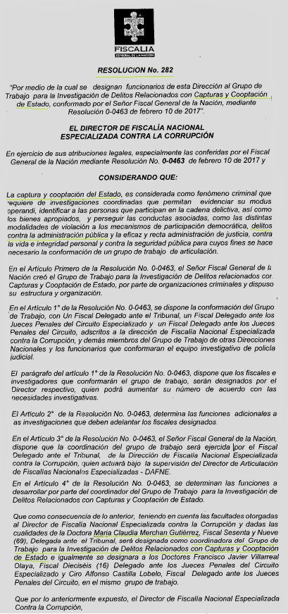JuanPoe's tweet image. La hermana del magistrado Manuel Merchán Gutiérrez que absolvió a Uribe, fue designada por el condenado Luis Gustavo Moreno (ExFiscal Anticorrupción) como fiscal coordinadora para investigar delitos de corrupción y cooptación del Estado. Más pistas que llevan al cartel de la toga