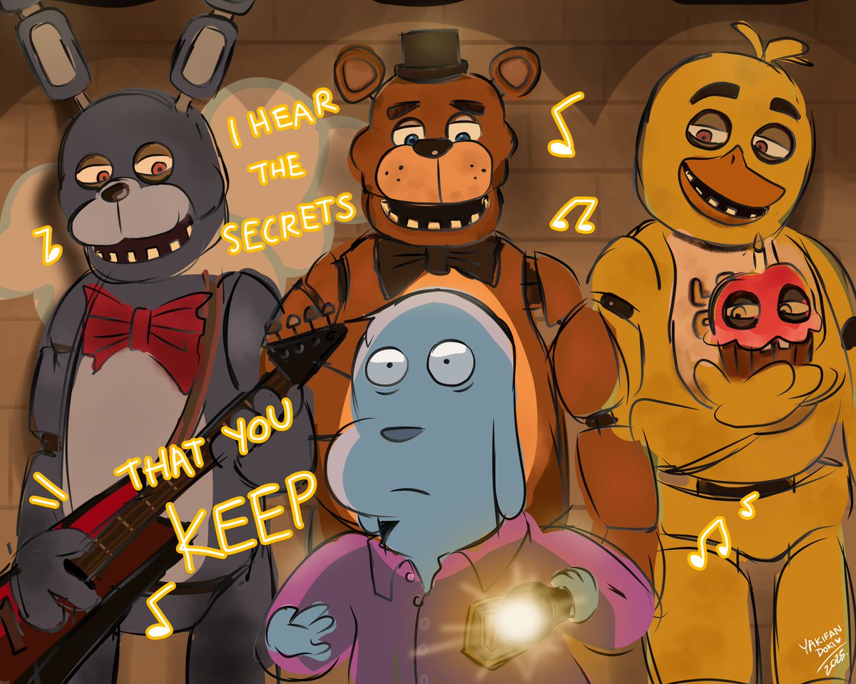 jackiedudezz's tweet image. Robot Dreams x FNAF AU
&quot;It&apos;s... security gig&quot; (Happy Halloween!! 🎃🍬💜 )
#robotdreams #miamigorobot #MiAmigoRobot #robotdreamsfanart #RobotDreams #fnafart #crossover #FNAF