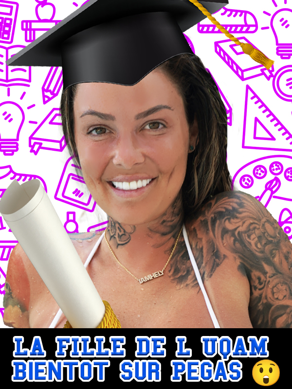 🎓La fille de l’UQAM... bientôt sur PEGAS !
Vous croyez avoir tout vu? Vous n'avez encore rien vu!🤯
