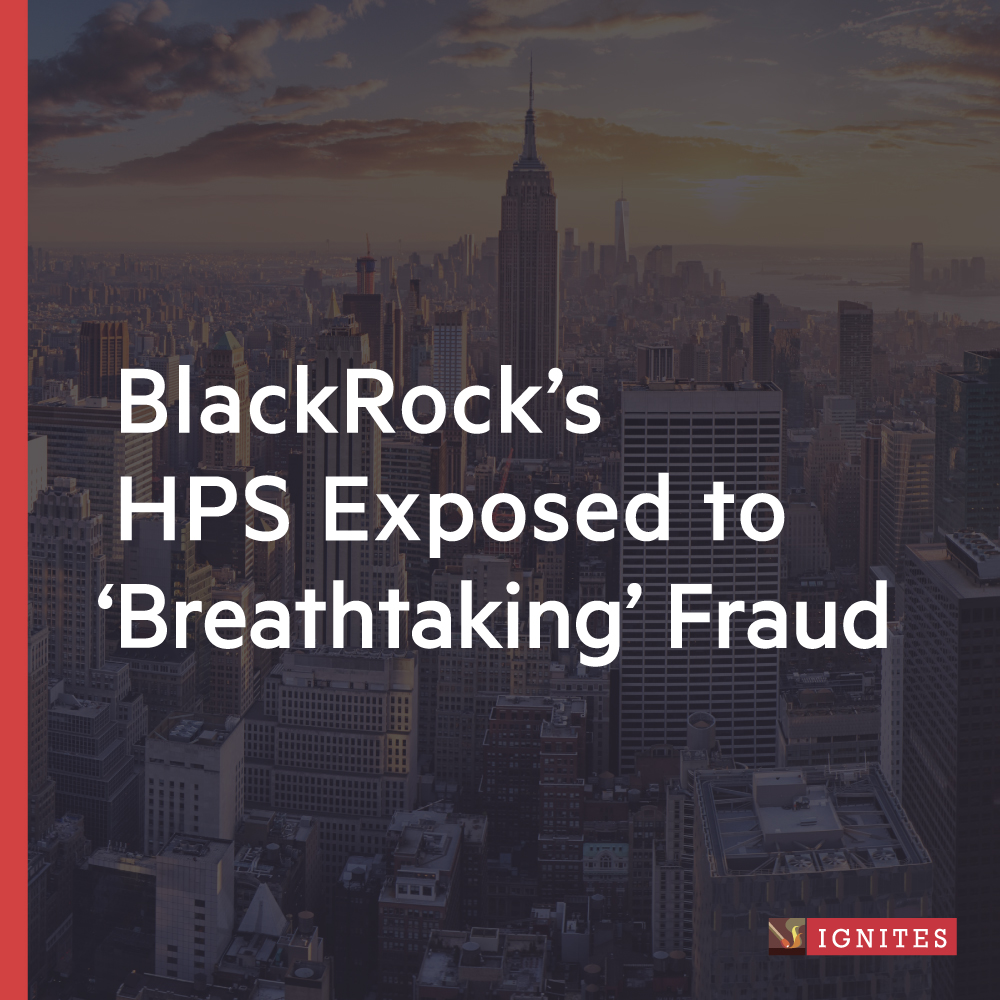 BlackRock's HPS Investment Partners is among the creditors to a bankrupt telecom business accused of undertaking more than $500 million in bad loans.
ow.ly/ebP250Xl7Rn