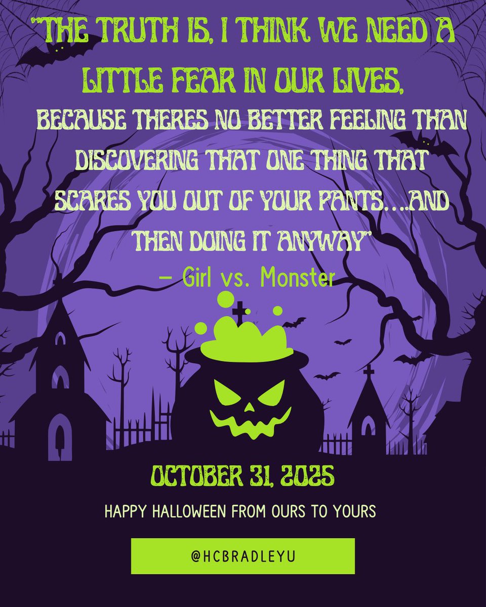 HCBradleyU's tweet photo. Happy Halloween everyone! Today we hope you all have fun and stay safe! Make sure to come back to check out our TikTok today! https://t.co/K16tHWbf4U