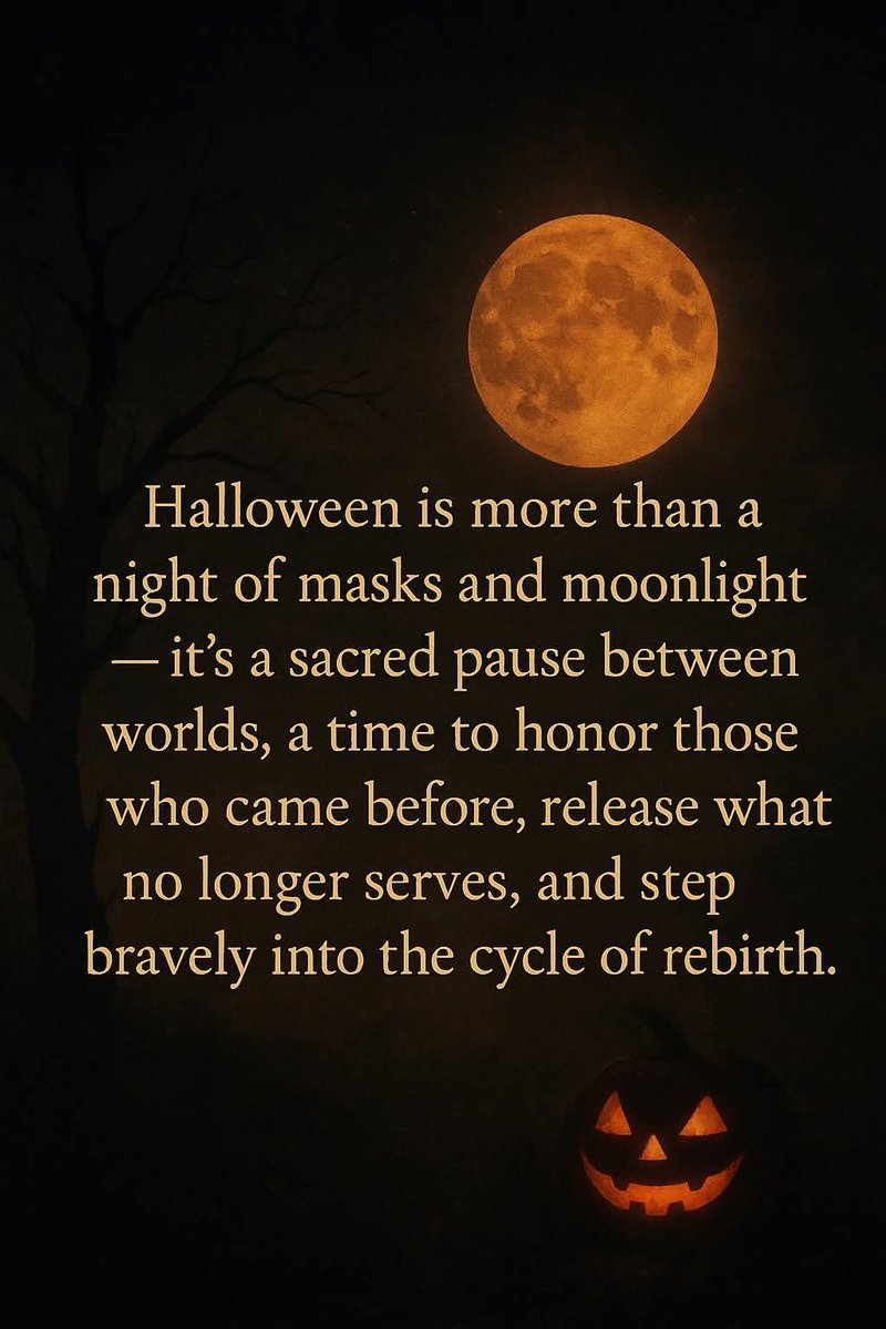 All Hallows Night is a Time of rememberance not just Sweets. Be mundful of those whom have gone before us and be grateful. Lets us bid them welcome this night and may they bless us.