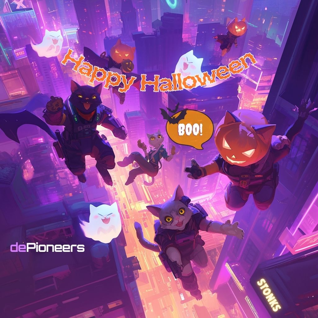 DePIN or Treat? 🍬
Show us your Halloween look! 
Extra kudos if you’re rockin' cat ears or got your furry sidekick involved! 😺✨