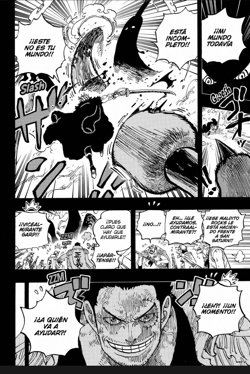 JAJAJAJAJA dios me hizo tantísima gracia esa pregunta a Garp mientras el tipo simplemente se ríe😂😂😂