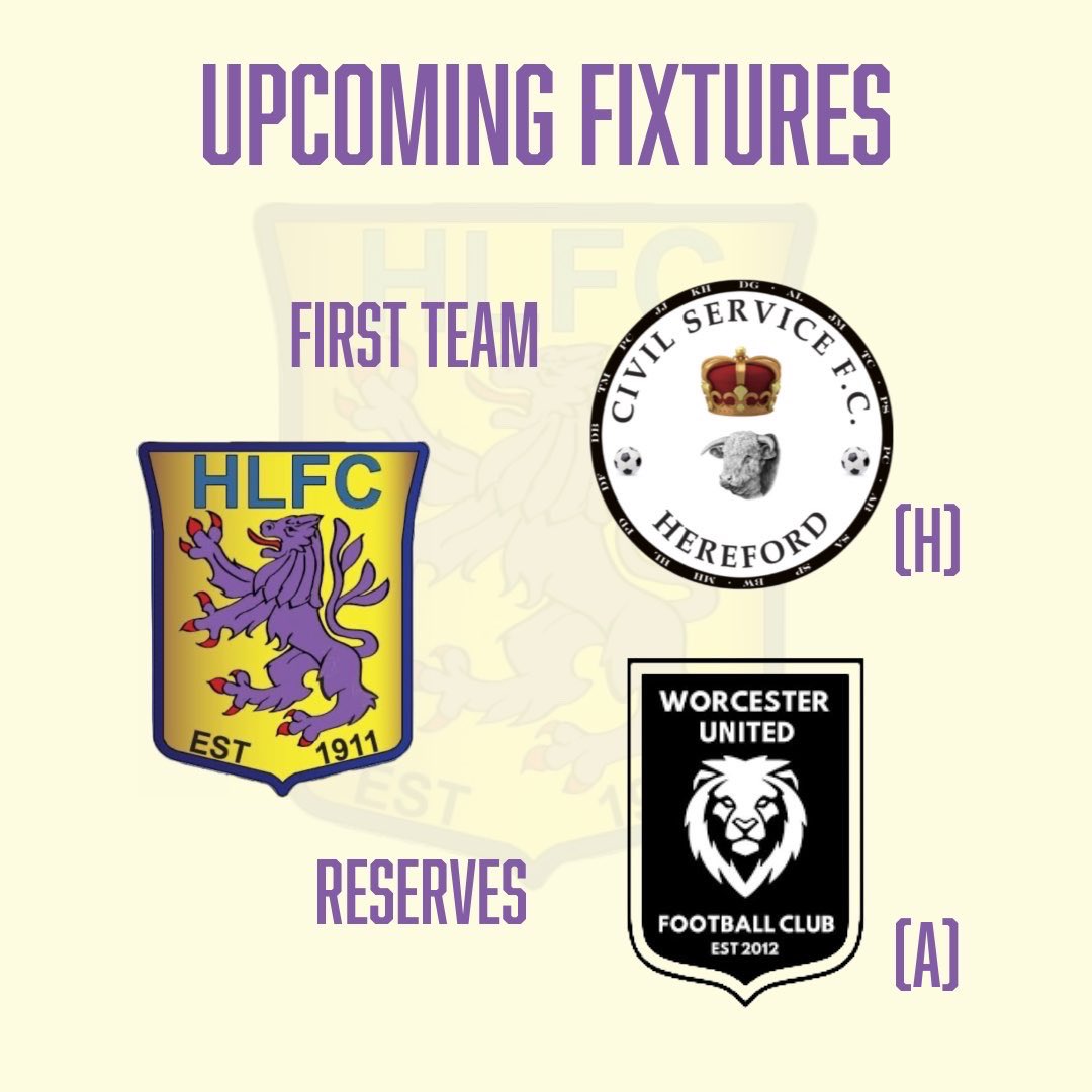 HolmeLacy's tweet image. 🔵 WEEKEND PREVIEW 🟡

Both of your #LacyLions are in action this weekend against Division 2 opposition, with the firsts hosting Civil Service at the Hince Arena.

We head into both games full of confidence on the back of wins last week.

#HolmeRun @HerefordshireFL