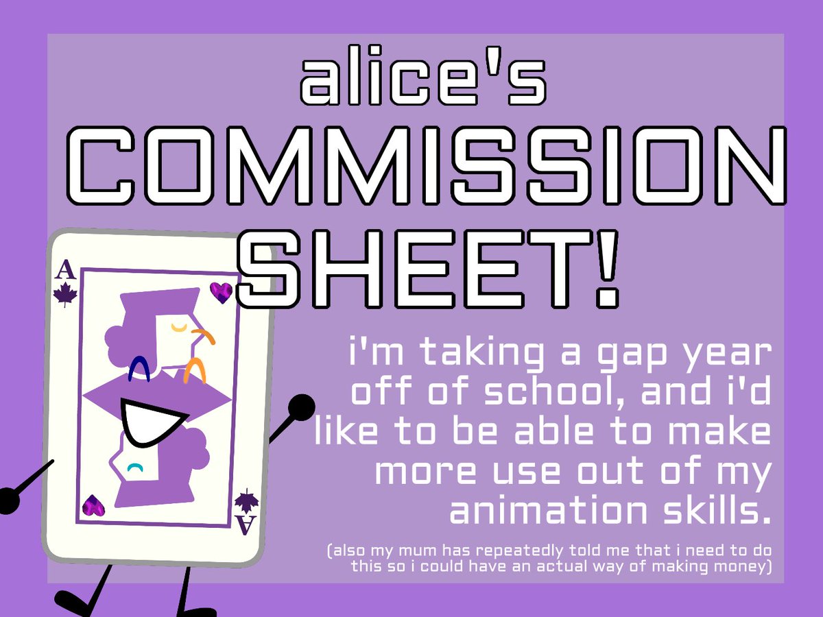 ayana/alice 🍉 comms open tweet media