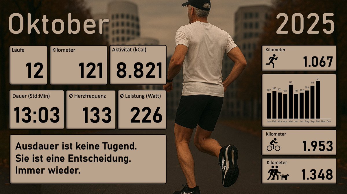 Ausdauer ist keine Tugend.
Sie ist eine Entscheidung.
Immer wieder.