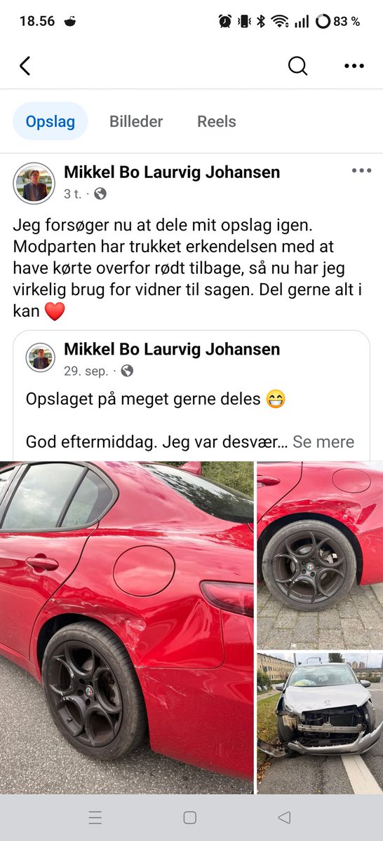 Calitrax43's tweet image. #Aalborg #Uheld #Vidner 
Hjælp min kammerat 👏🏻