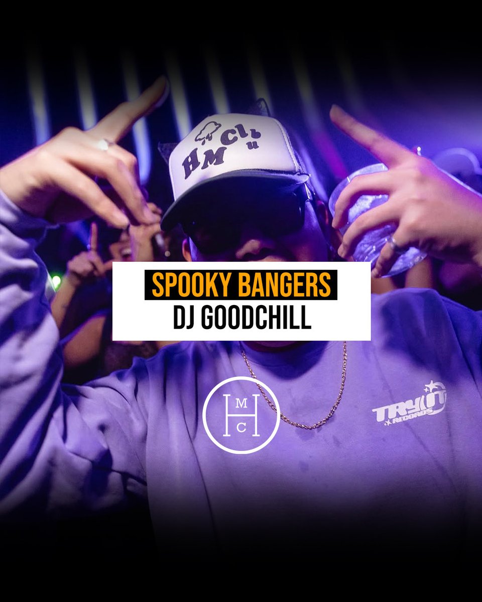 Best Halloween Hits 🎃🎧 with <a href="/DJ_GoodChill/">DJ GoodChill ま</a> repping HMC’s Cloud Trucker hat…

headlinermusicclub.com/shop for more 📍

[WATCH]: instagram.com/reel/DQe5kxwD0…