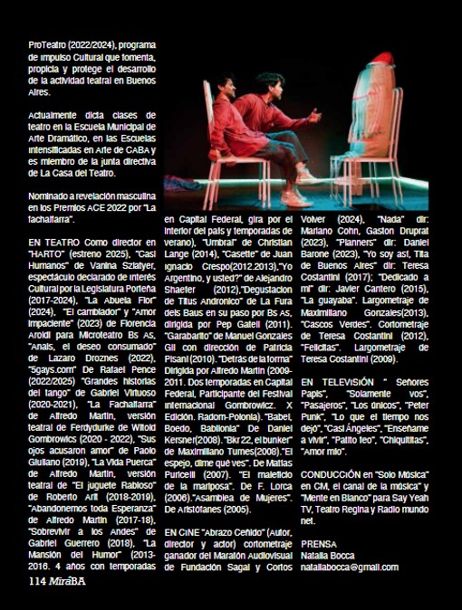 "HARTO" en Revista #miraBA  

Autor y actor: <a href="/angelblancoOK/">Angel Blanco</a>

📅 Domingos a las 18hs.  
📷 Lugar: <a href="/ElMetodoKairos/">El Método Kairós</a>

📷Entradas: <a href="/AlternativaEsc/">Alternativa</a> 

Dirección: <a href="/JuliBelleggia/">Julian Belleggia</a>