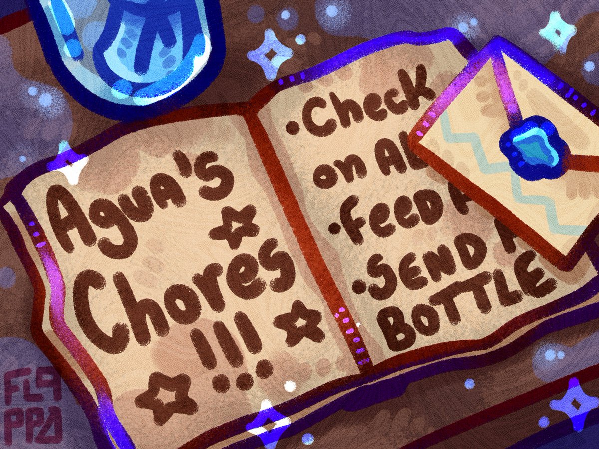 The sun's shining, the weather's perfect, and Agua is ready for a day full of chores and meeting friends from near and far!

KHIONIS 3.5 - "Agua's big chore day!" 

Nov. 2nd 2025
7pm BST 
2pm EST 
11am PST
#ArcadiaStudios