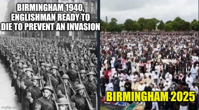 ElTiranistas's tweet image. Govt. is cancelling your Remembrance Day celebrations because they don&apos;t want you remembering when British were brave and fought for their children and people Muslims and Communists are easily conquering you right now. They don&apos;t want to change that situation ACTIONS &amp;gt; WORDS