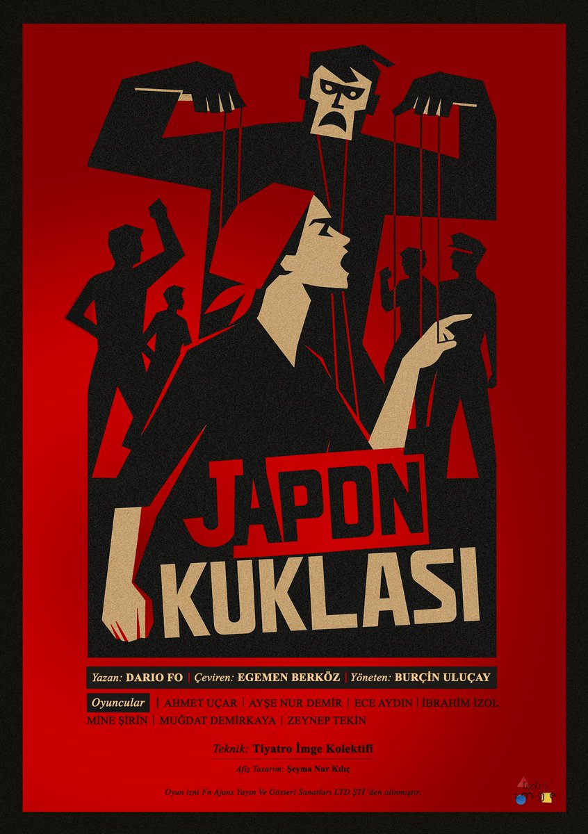 "Japon Kuklası" 29 Kasım Cumartesi günü saat 20:00'da Esenyurt Gölge Sahnesi'nde prömiyer yapıyor. 

Hepinizi bekleriz!

Biletler biletinial.com’da.