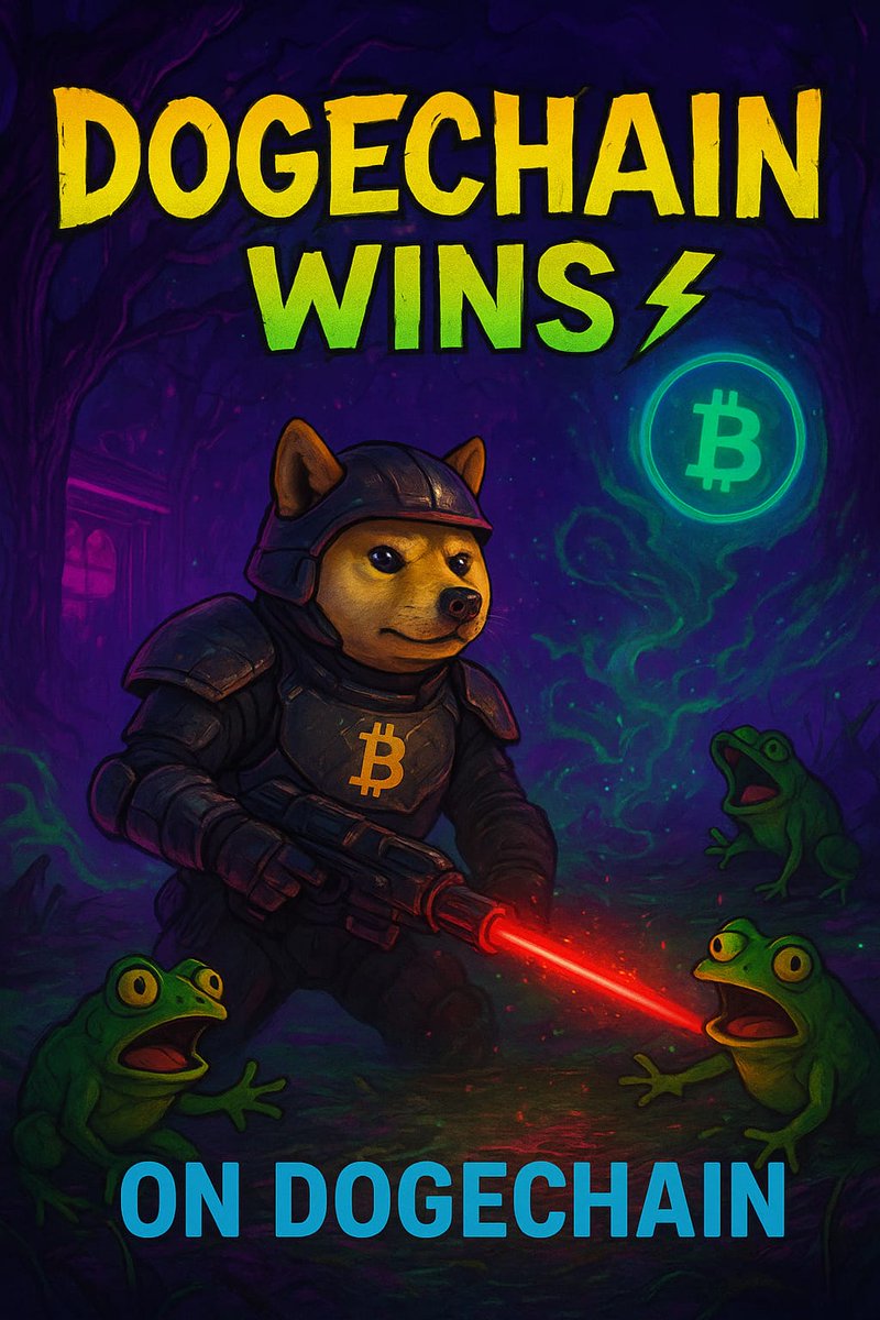 They ribbit… 🐸
We win it... 🐶

Dogs over frogs every cycle 🐕 🔥 
$Fuckpepe <a href="/FUCKPEPE_DC/">$FUCKPEPE on #Dogechain 🐶⛓️</a> 
#Dogechain