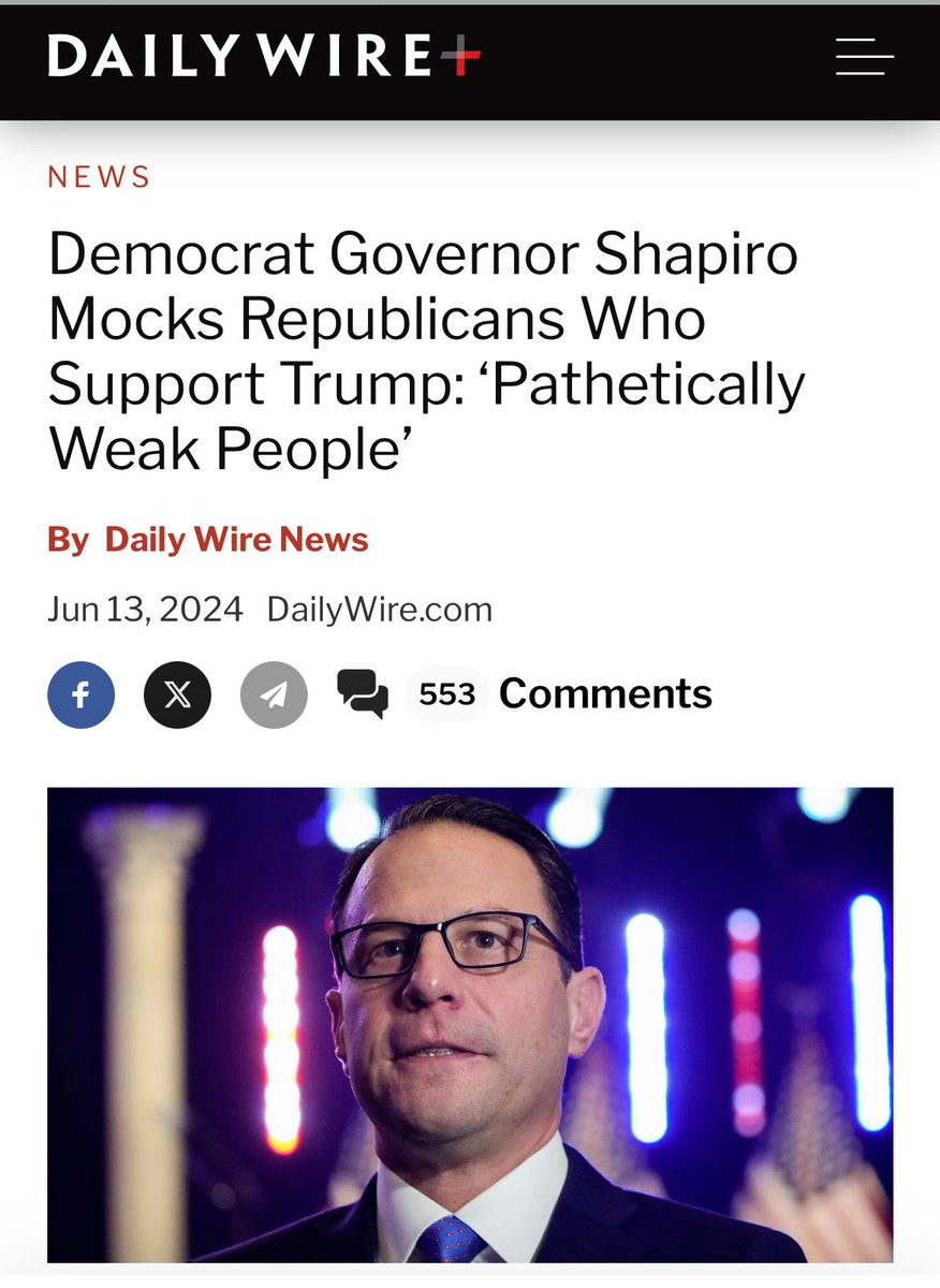 PAFreedomCaucus's tweet photo. Not only are 52% of Pennsylvanians “pathetically weak people” to Josh Shapiro, the 8/10 Pennsylvanians who stand with us to protect girl athletes, including 3/4 of Independents and 60% of Democrats, are “extreme.” Josh is many things… moderate is not one of them. https://t.co/UAA8pYLNhw