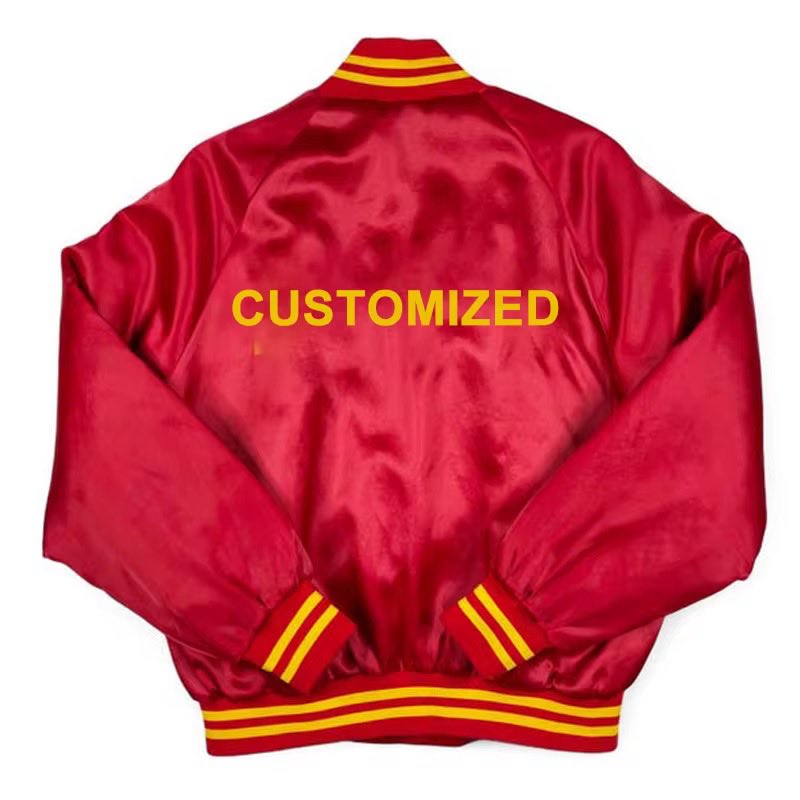 REDHITSPORTS's tweet image. This satin varsity jacket is more than just apparel — it’s a statement piece for your brand.
Add your custom logo, color, and design we manufacture it exactly how you want.
📦 From concept to creation — we make it happen at RedHit Sports.
#RedHitSports #SatinJacket #VarsityJacket