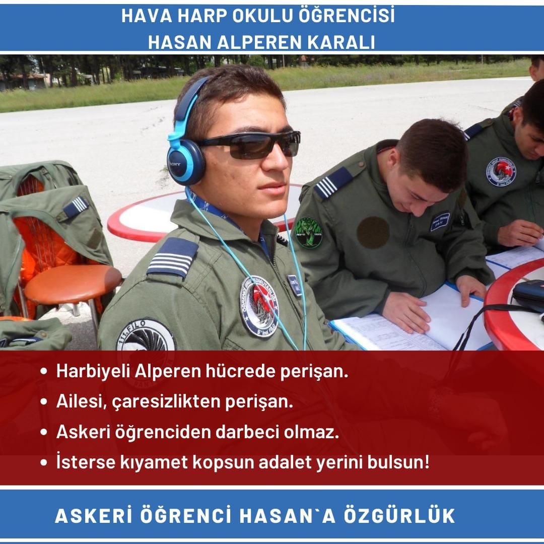 AskeriÖğrencinin SuçuNe
Komutanlar serbest, öğrenciler müebbet.
Bu çelişki, adaletin değil intikamın göstergesidir.
@mustafayenero <a href="/meral_danis/">Meral Danis</a> <a href="/bernarlar/">larsonneau</a> @RasimYuksel22