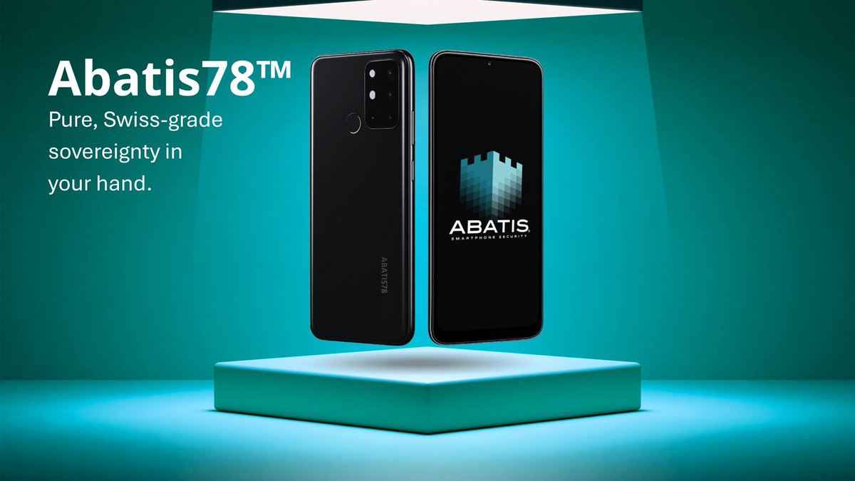 Standard “secure” phones still leak.
Abatis78 doesn’t.
Built from the chip up — no trackers, no backdoors, no blind trust.
Pure, Swiss-grade sovereignty in your hand.