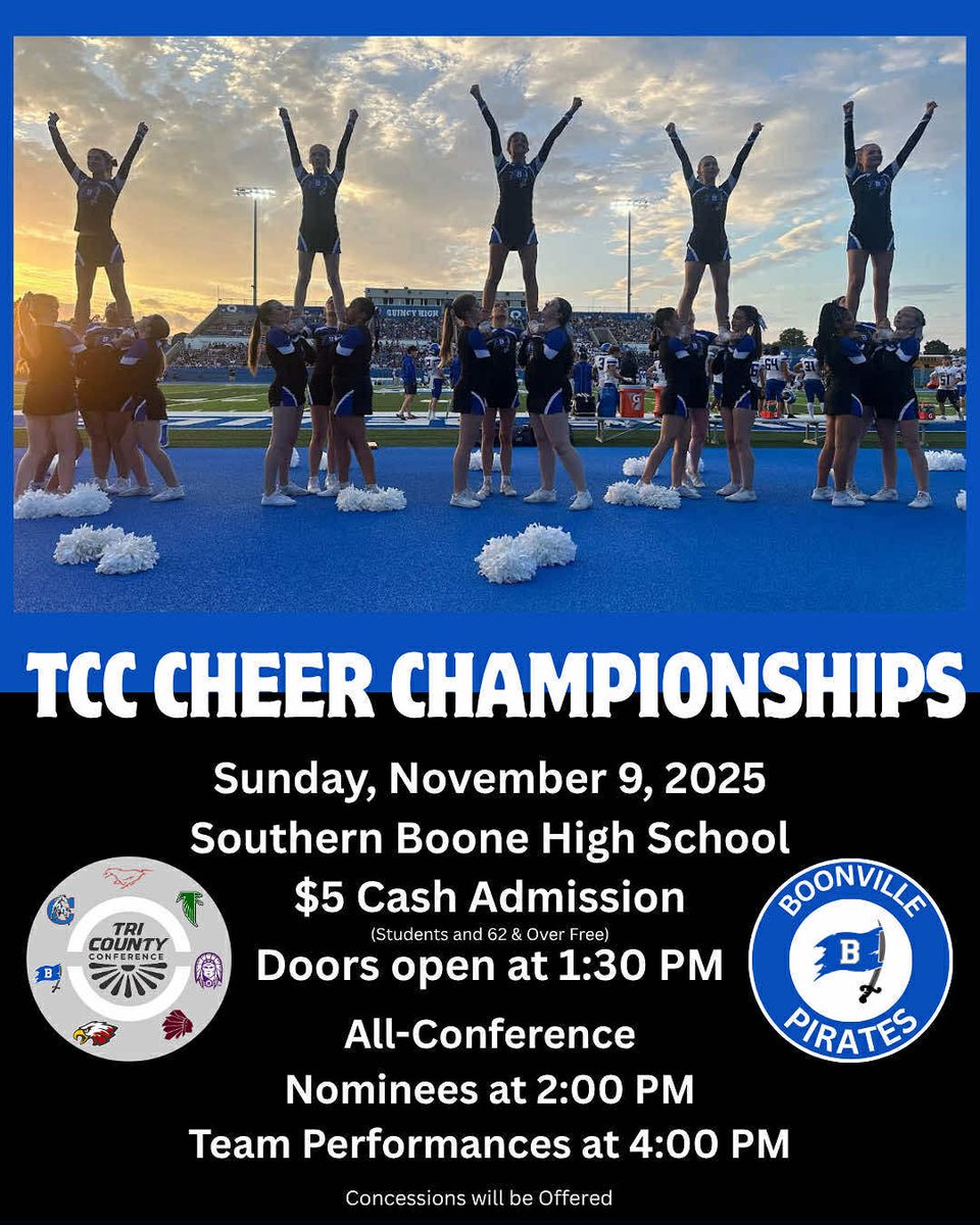 Let's hear for our CHEER TEAM!  Road trip to Ashland on Sunday to support our girls!
📸Coach Dennis