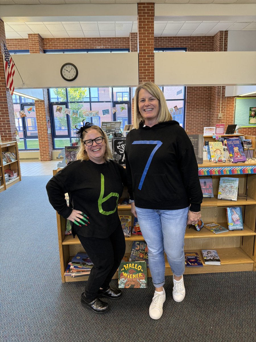 Well.. If you can’t beat ‘em - join ‘em!  6 / 7. IYKYK 👻#elementaryschool #halloween <a href="/IvyHillEagles/">Ivy Hill Eagles</a>