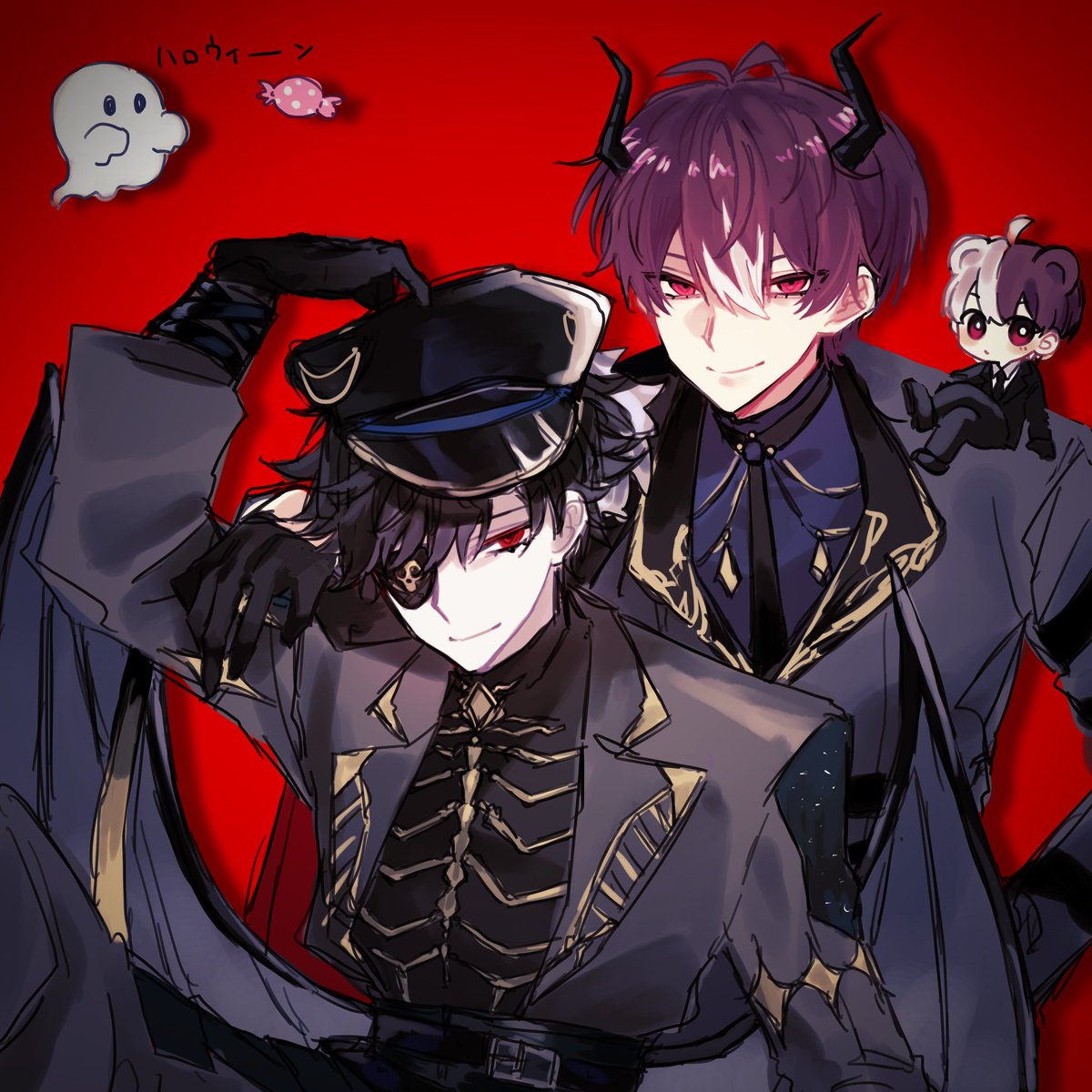 はい遅刻 🎃🦇
#Halloween #もんどあーと #ごちゃマイ