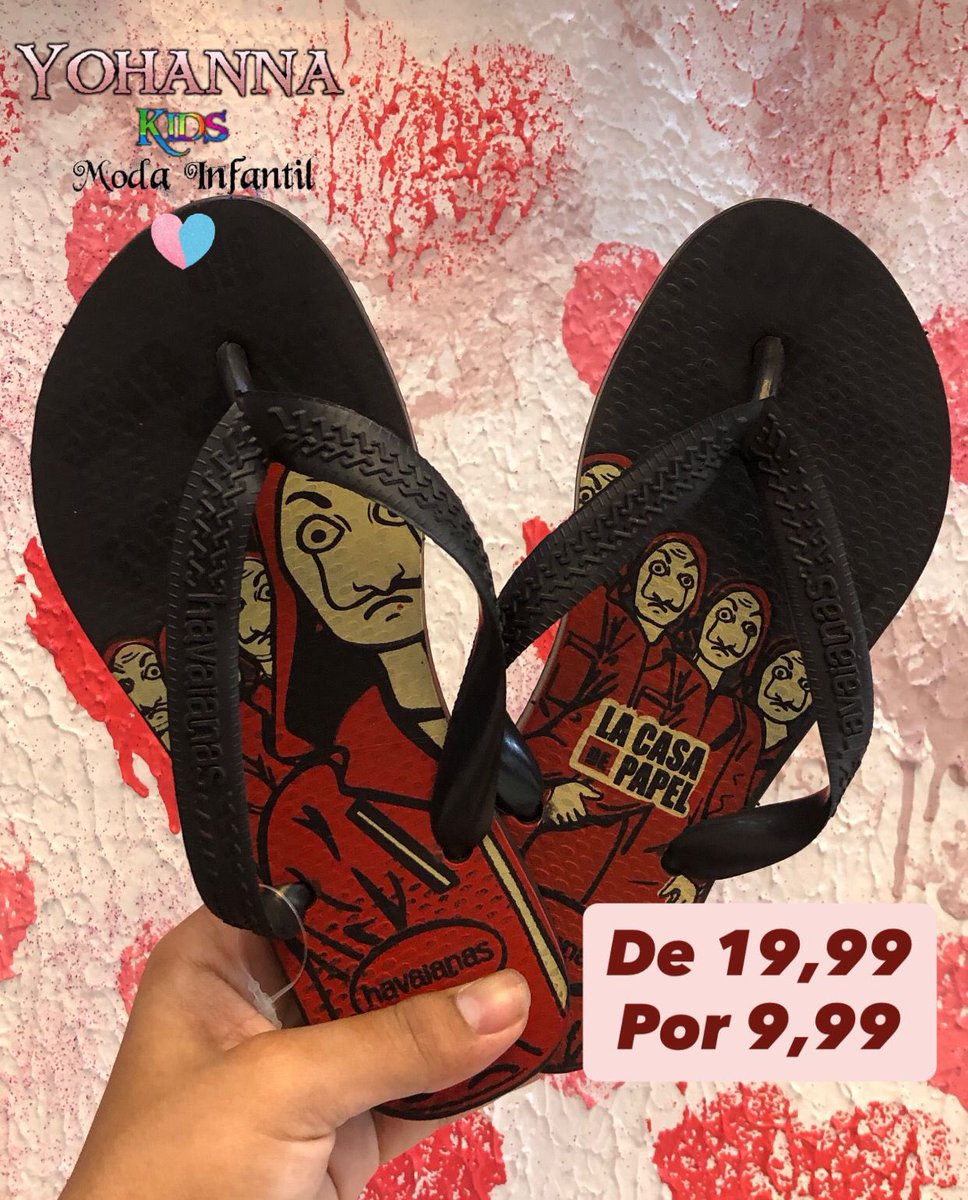CHINELO HAVAIANAS 🖤♥️
(TM 27/28)
DE $19,99
POR $9,99