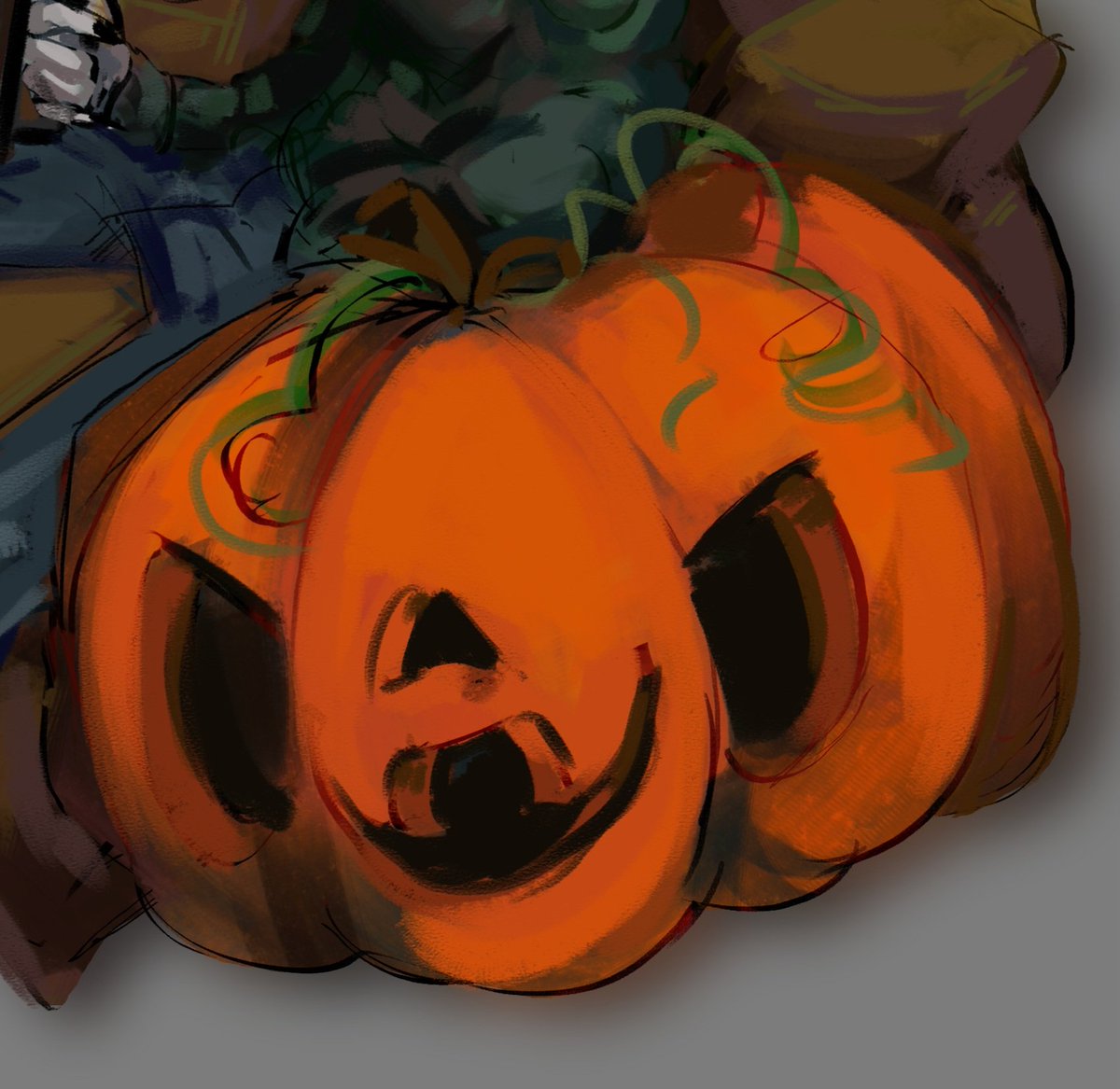 Sonimuar's tweet photo. Halloween sillyyyy 
#HappyHallowen #severussnape #art https://t.co/5kTpC3v6ld