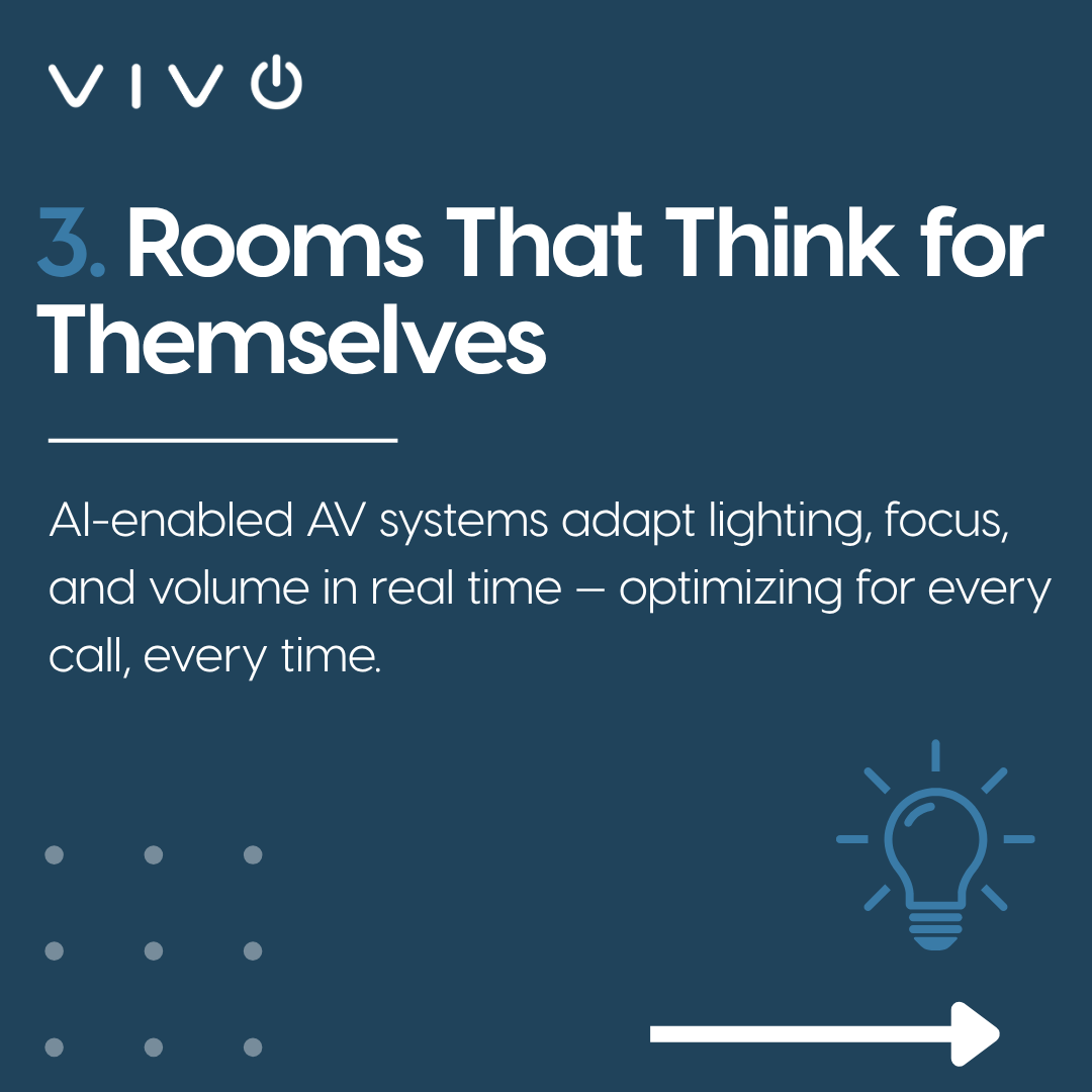 vvocomm's tweet image. AI is transforming the conference room.
🎥 Cameras that track speakers.
🎤 Mics that isolate voices.
🧠 Systems that adjust automatically.

Smarter meetings start with smarter AV.
👉 hubs.la/Q03QSr7f0

#AICollaboration #SmartMeetings #AVSolutions #VivoTechnologies