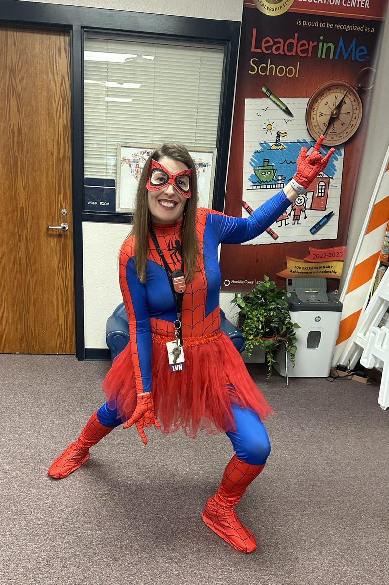 Halloween 2025 🕷️🕸️❤️🎃 <a href="/Carver_Cubs/">Carver Early Education Center</a> <a href="/LockhartISD/">Lockhart ISD</a> #spiderwoman #schoolnursefun