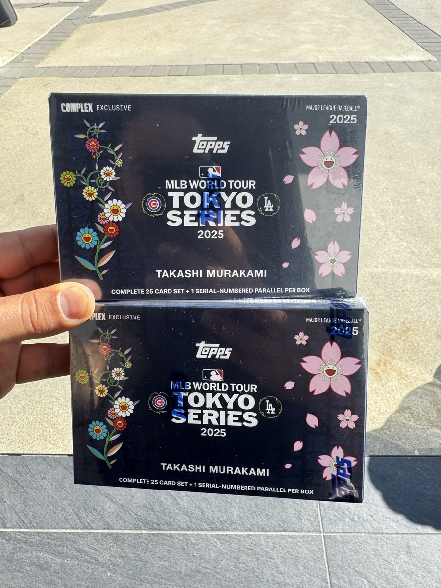 Right On Time For Game 6️⃣ ‼️
<a href="/Topps/">Topps</a> X <a href="/takashipom/">takashi murakami</a> 
Will Be Opening At Least ☝️ If They WIN I Will Open BOTH ‼️ <a href="/CardPurchaser/">Card Purchaser</a> 
Thank You <a href="/dacardworld/">Dave & Adam's</a> ‼️