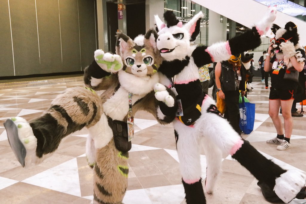 I lost the past #FursuitFriday , but there was a good reason for it

Last weekend was the best of the year, it's hard to describe how proud I feel for the friendships that I made over these years, thank you so much to #Confuror for becoming this dream a reality