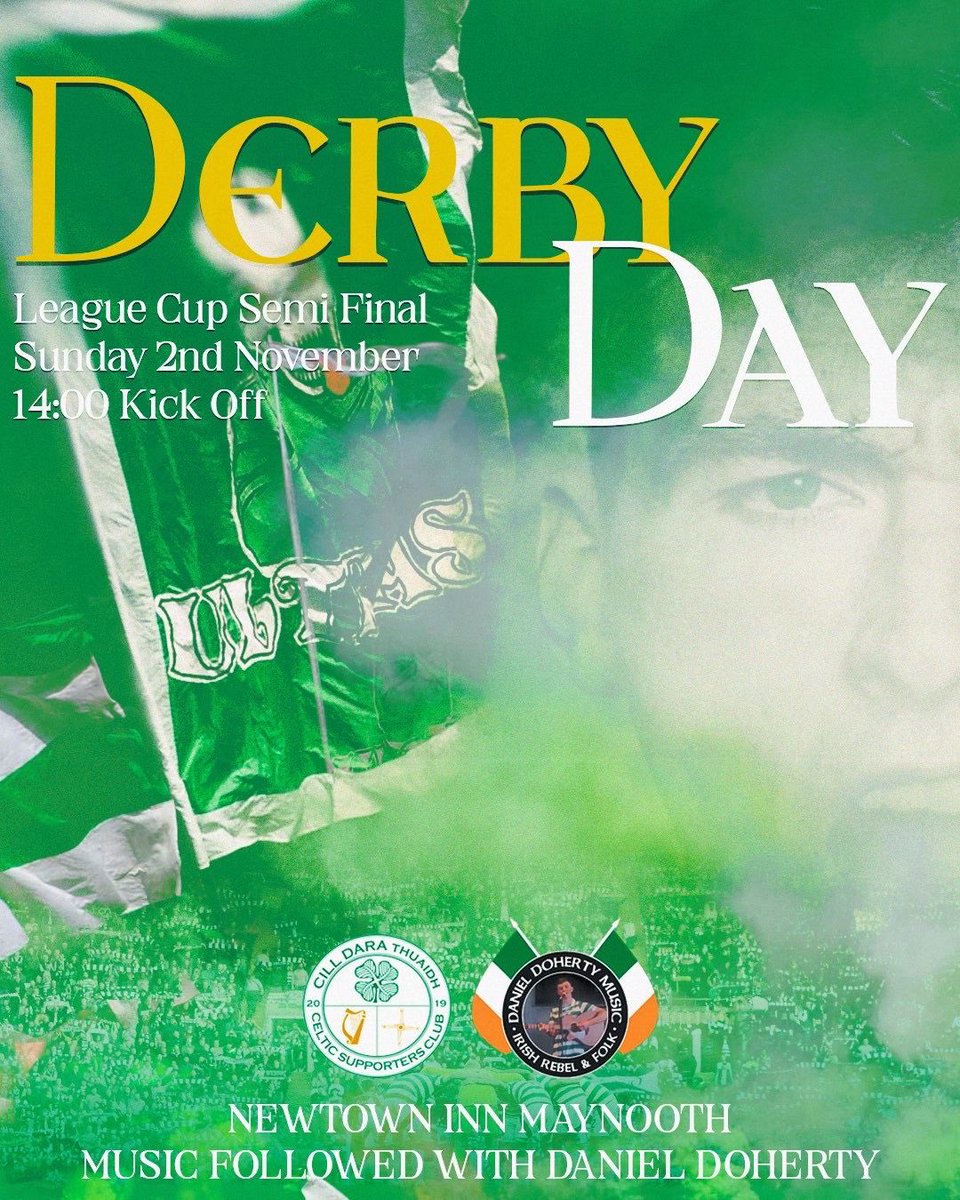 Sunday 2PM Newtown Inn Maynooth. See you there 🍀