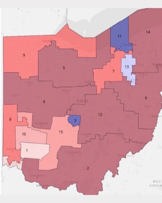 🚨MAJOR: Ohio Resitricting Commission unanimously PASSED new 2026 US Congressional map, adding +2 GOP seats &amp; removing -2 Dem seats!

This is amazing news. We've got the Midterms in 2026! 🔥🔥🔥