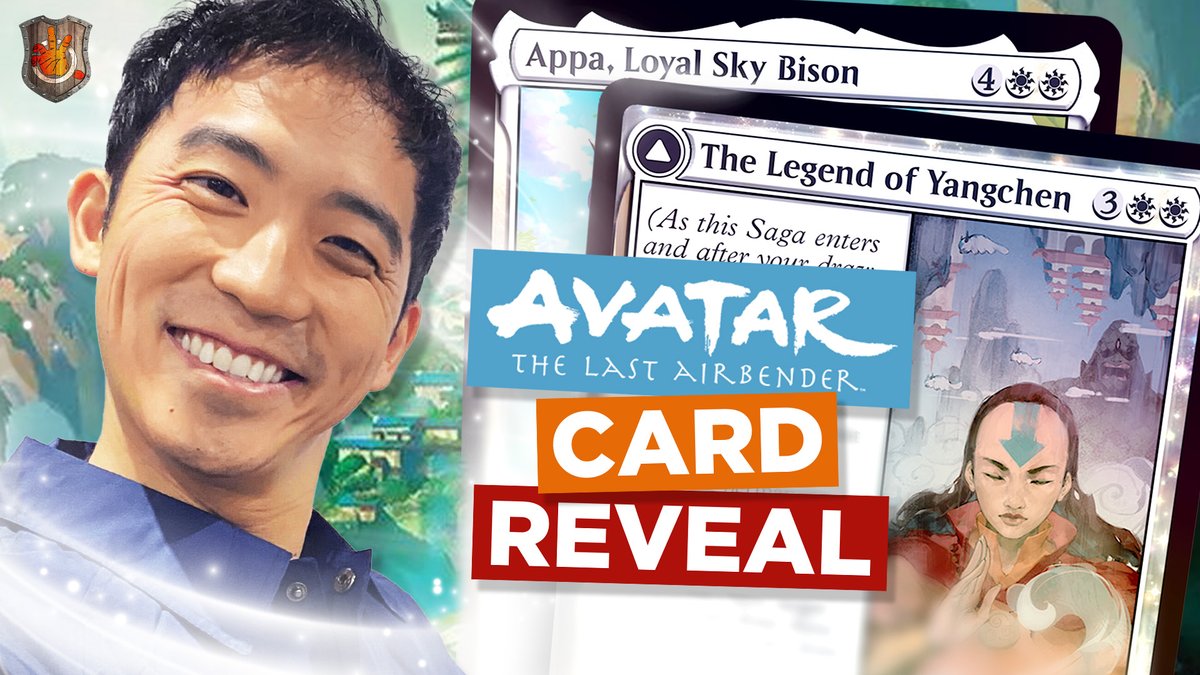 commandcast's tweet image. Yip yip! Previews for #MTGxATLA are taking off, and we’ve got two exclusive never-before-seen cards to reveal!

So bend an ear as we reveal these exciting new airbenders: youtu.be/DxIomU_20bc