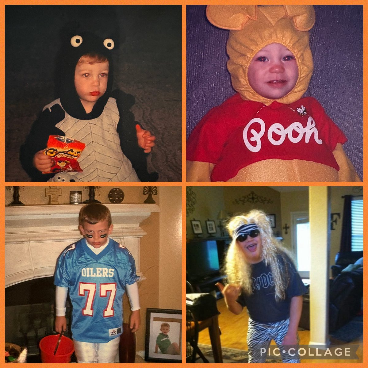 I sure miss my kids being little!! I hope everyone has a safe and fun night trick or treating👻