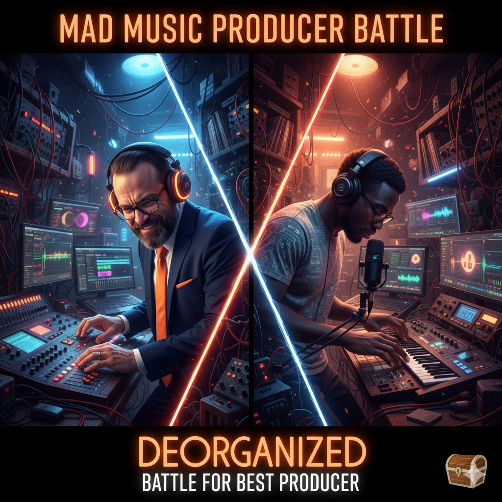 DeOrganizedBTC's tweet image. 🥊The Mad Music Producer Battle🎙️  

This Monday on the DeOrganized Morning Show!  

Who will get the title of GOAT PRODUCER on Stacks?  

Will @PeaceLoveMusicG carry the day or will @3hunnatheArtist take the prize?   

⏰Tune in Monday at 9:00am ET to find out.