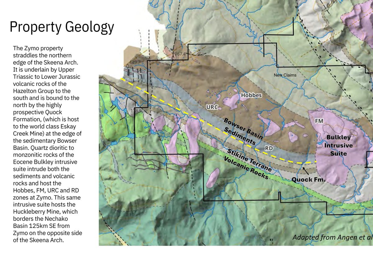 <a href="/EastfieldGroup/">Eastfield Resources</a> Eastfield Resources (TSX-V: ETF) provides a corporate update highlighting ongoing progress at its 100%-owned Zymo Copper-Gold Project near Smithers, BC — a large 8×2 km porphyry system with 34 drill holes and strong Cu-Au intercepts.