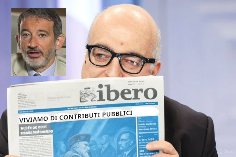 aka_Gb's tweet photo. Per @Libero_official
il grande quotidiano che se non sapevate riesce ad andare in stampa grazie ai nostri soldi quindi noi paghiamo lo stipendio al direttore @masechie del vice
@PSenaldi

Dio patria e tengo famiglia, viva la libertà di stampa prona al governo che paga #Anonymous https://t.co/AWR6fgQNPX