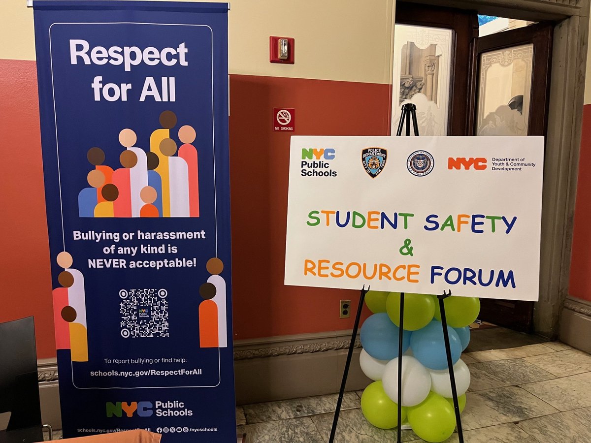 NYPD1stDep's tweet image. We were proud to take part in the Student Safety Conversation &amp;amp; Resource Forum.

Together with our partners in education and public service, we’re committed to building trust, strengthening communication, and ensuring safe learning environments for all students.
