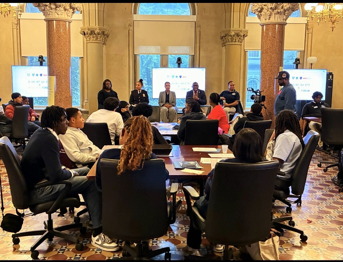 NYPD1stDep's tweet image. We were proud to take part in the Student Safety Conversation &amp;amp; Resource Forum.

Together with our partners in education and public service, we’re committed to building trust, strengthening communication, and ensuring safe learning environments for all students.
