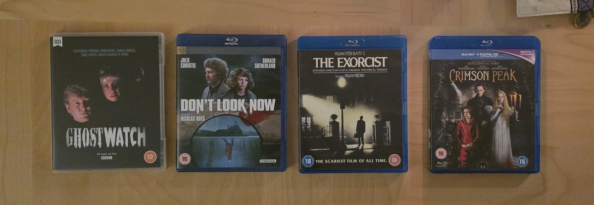 Let's see many the gang get through tonight 👻